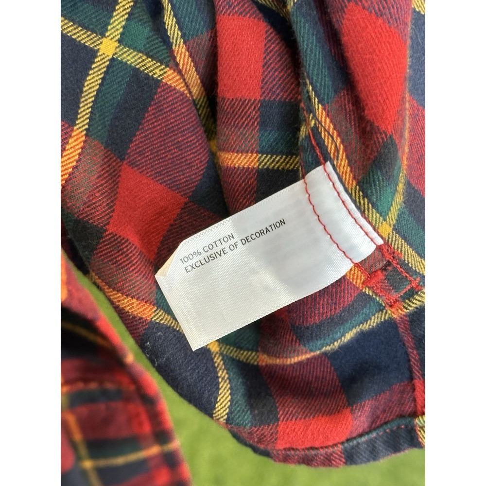 Duluth Trading Co Free Swingin' Flannel Shirt Womens‎ XL Plaid Casual 65505 NWT - Picture 8 of 16